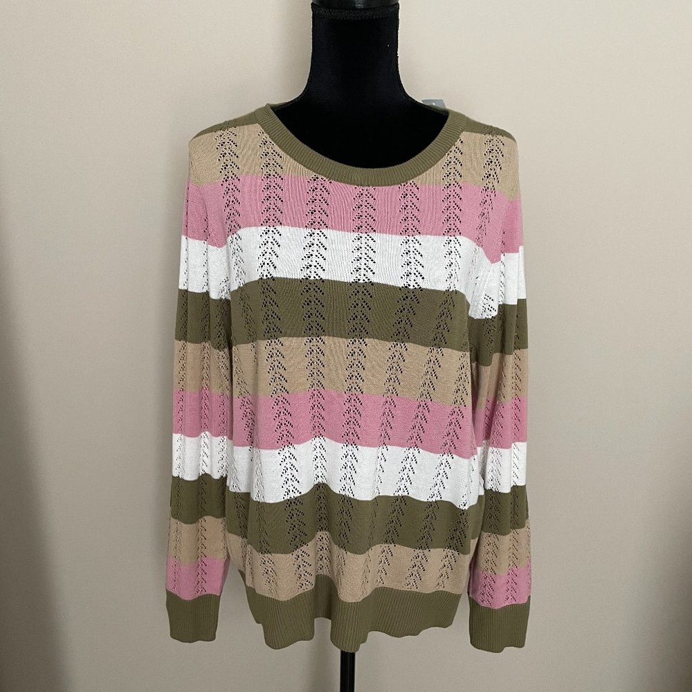 Design History Georgia Tie Back Pullover